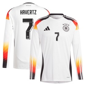 Camiseta de fútbol Alemania Kai Havertz 7 1ª equipación Euro 2024 Manga Larga
